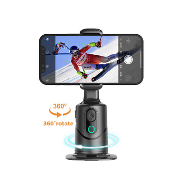360 Auto Face Tracking Gimbal AI Smart Gimbal Face Tracking Auto Phone Holder For Smartp  hone Video Vlog Live Stabilizer Tripod